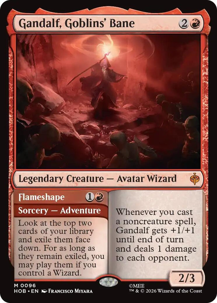 Image for Gandalf, Goblins' Bane (96) (The Hobbit) (HOB) - Magic: The Gathering
