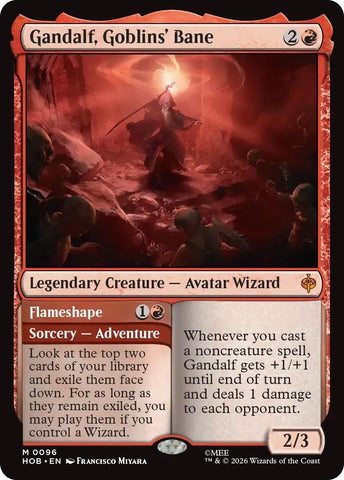 Image for Gandalf, Goblins' Bane (96) (The Hobbit) (HOB) - Magic: The Gathering