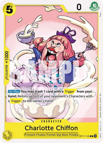 Image for Charlotte Chiffon (OP17-105) (The World's Strongest Warriors) (OP17) - One Piece Card Game