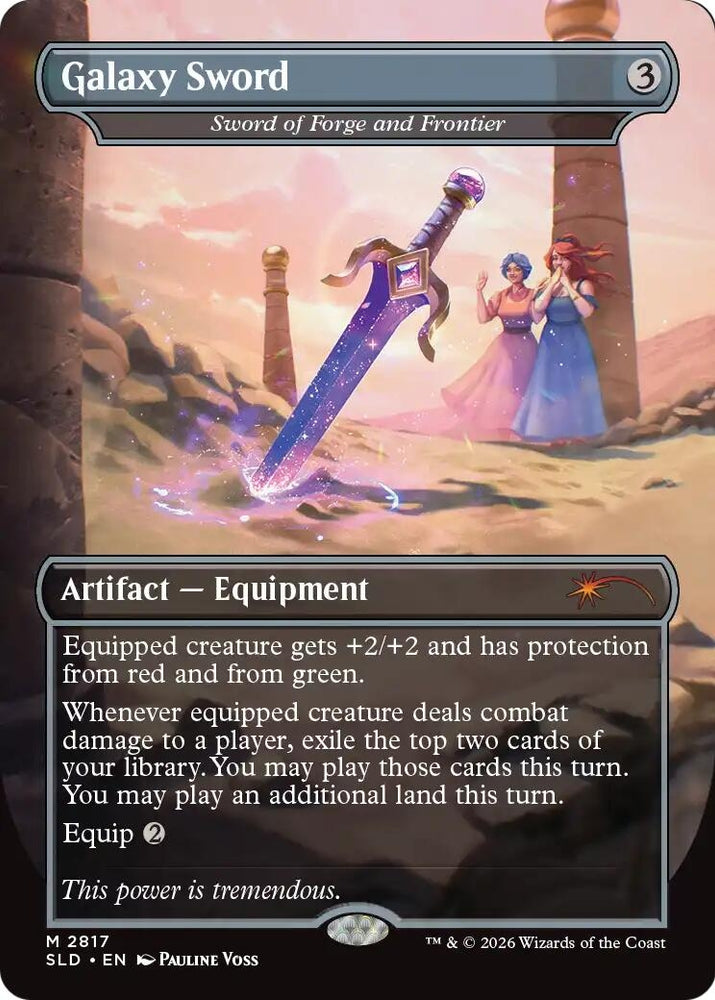 Image for Galaxy Sword - Sword of Forge and Frontier (2817) (Secret Lair Drop Series) (SLD) - Magic: The Gathering