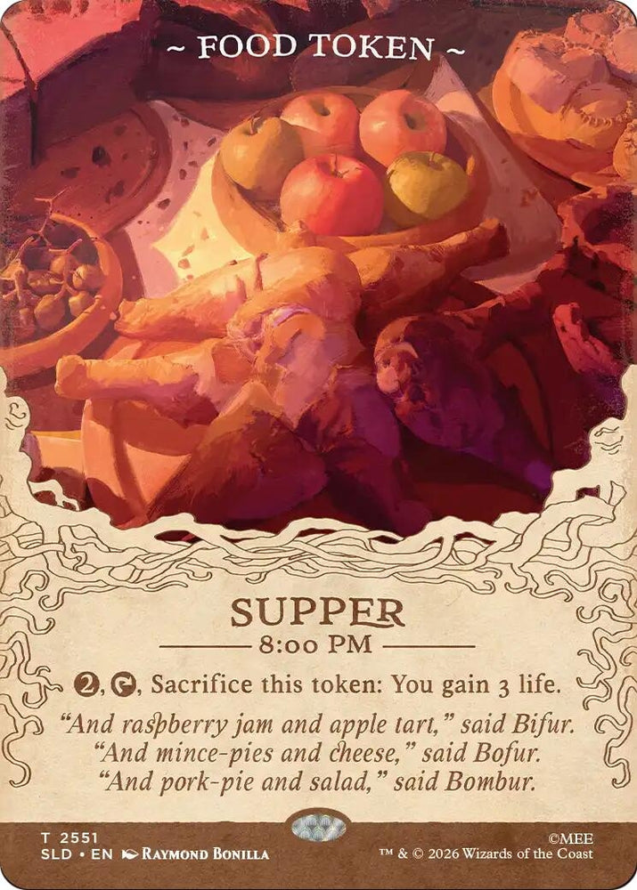 Image for Food Token (2551) (2551) (Secret Lair Drop Series) (SLD) - Magic: The Gathering