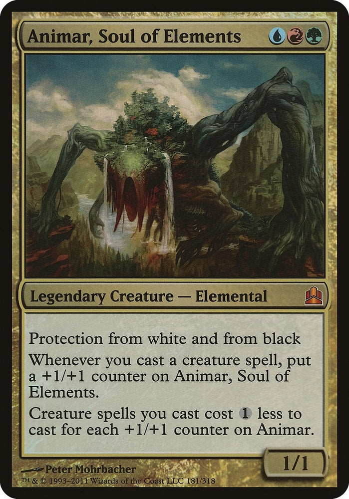 Image for Animar, Soul of Elements (Commander) (181) [Oversize Cards]