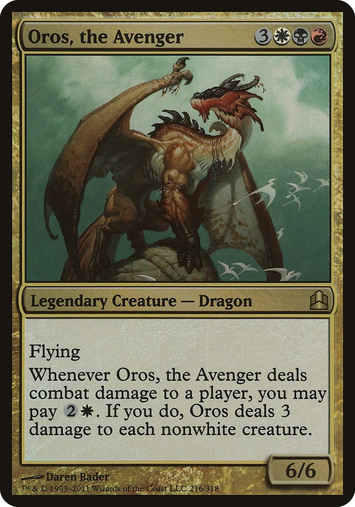 Image for Oros, the Avenger (Commander) (216) [Oversize Cards]