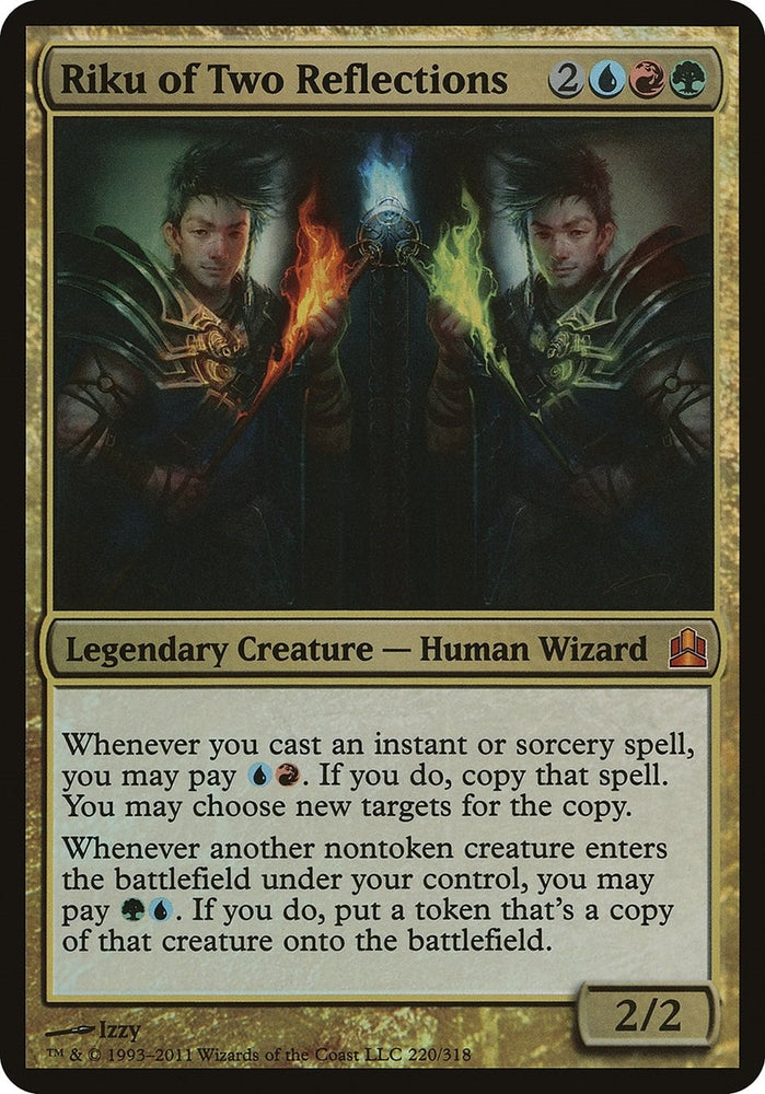 Image for Riku of Two Reflections (Commander) (220) - Magic: The Gathering