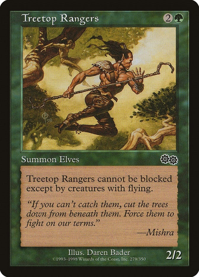 Image for Treetop Rangers (279) - Magic: The Gathering