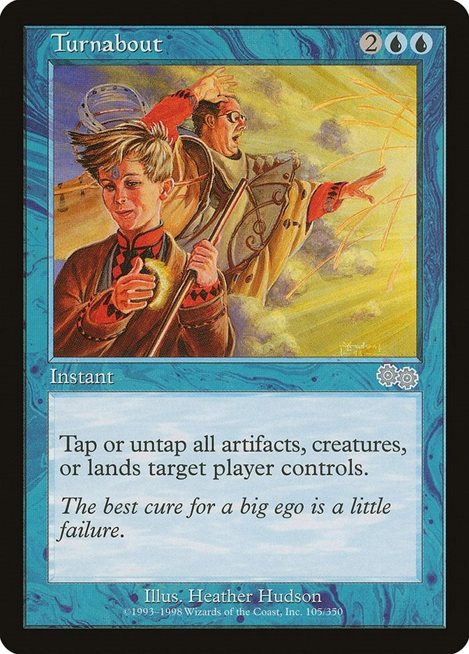Image for Turnabout (105) [Urza's Saga]