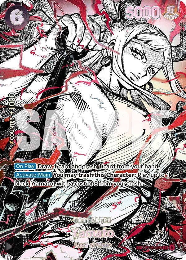 Image for Yamato (OP16-098) (SP) (OP16-098) (The World's Strongest Warriors) (OP17) - One Piece Card Game