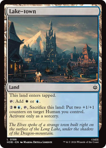 Image for Lake-town (186) (The Hobbit) (HOB) - Magic: The Gathering