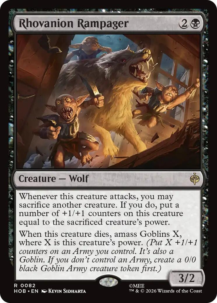 Image for Rhovanion Rampager (82) (The Hobbit) (HOB) - Magic: The Gathering