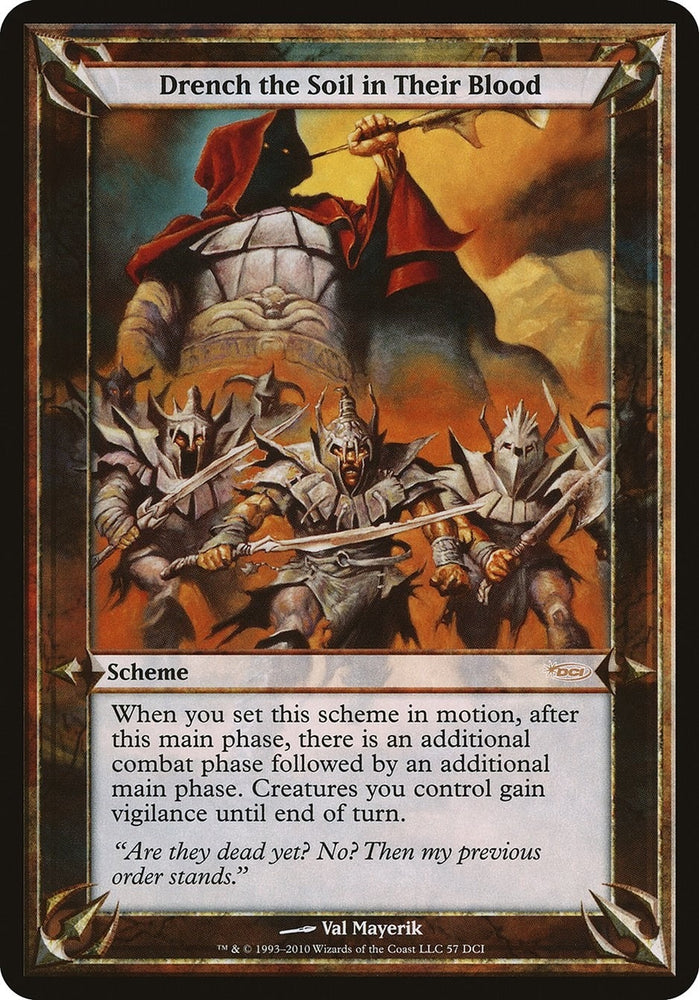 Image for Drench the Soil in Their Blood (WPN & Gateway) [Oversize Cards]
