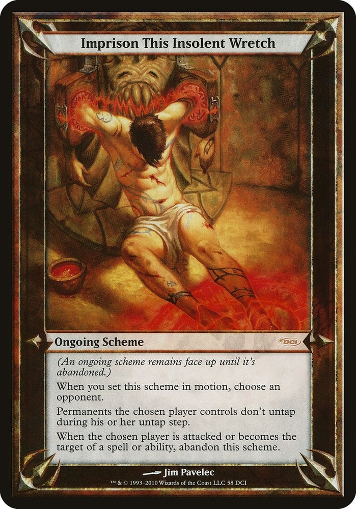 Image for Imprison This Insolent Wretch (WPN & Gateway) (58) [Oversize Cards]