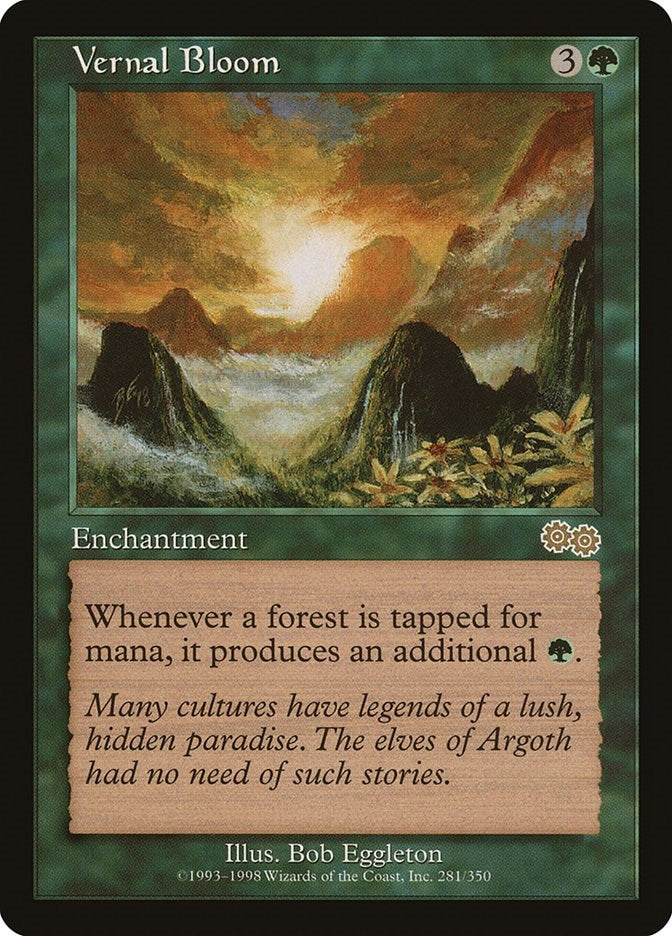 Image for Vernal Bloom (281) [Urza's Saga]