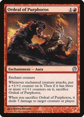 Image for Ordeal of Purphoros (131) [Theros]
