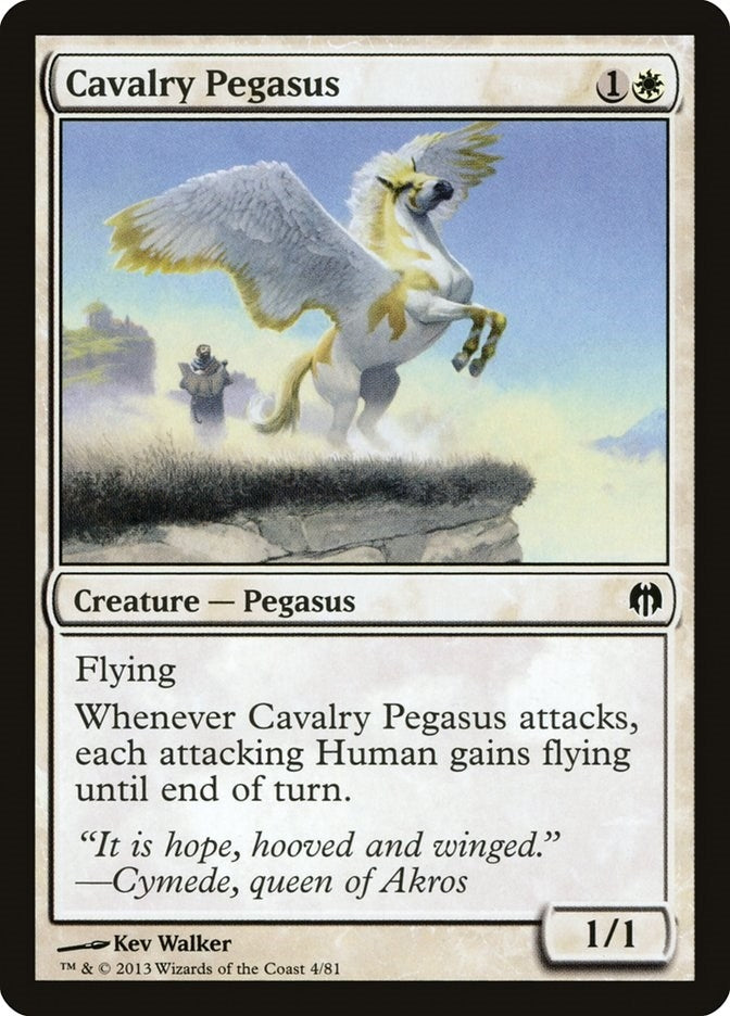 Image for Cavalry Pegasus (4) [Duel Decks: Heroes vs. Monsters]
