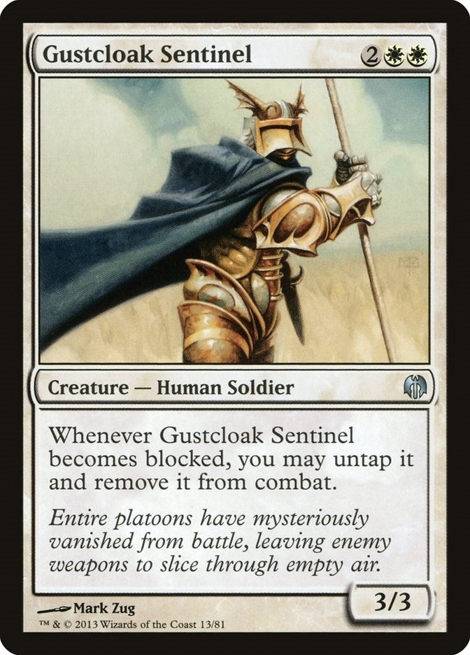 Image for Gustcloak Sentinel (13) [Duel Decks: Heroes vs. Monsters]