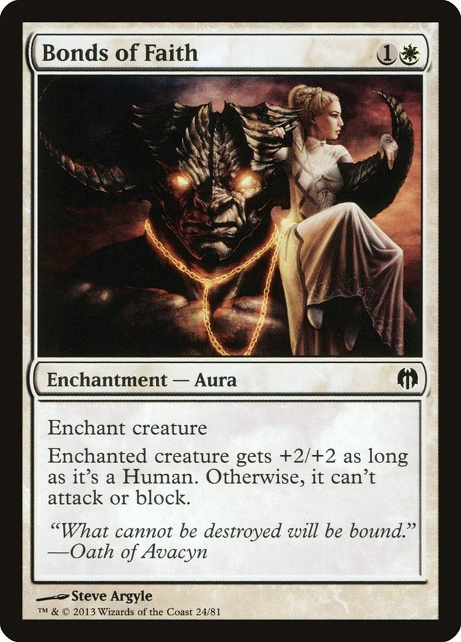 Image for Bonds of Faith (24) [Duel Decks: Heroes vs. Monsters]