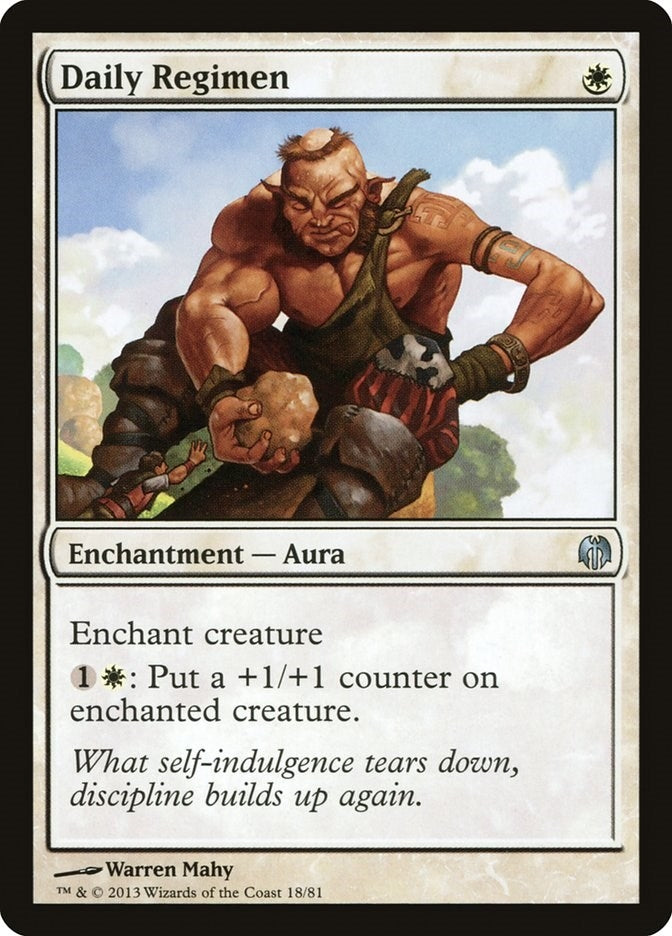 Image for Daily Regimen (18) [Duel Decks: Heroes vs. Monsters]