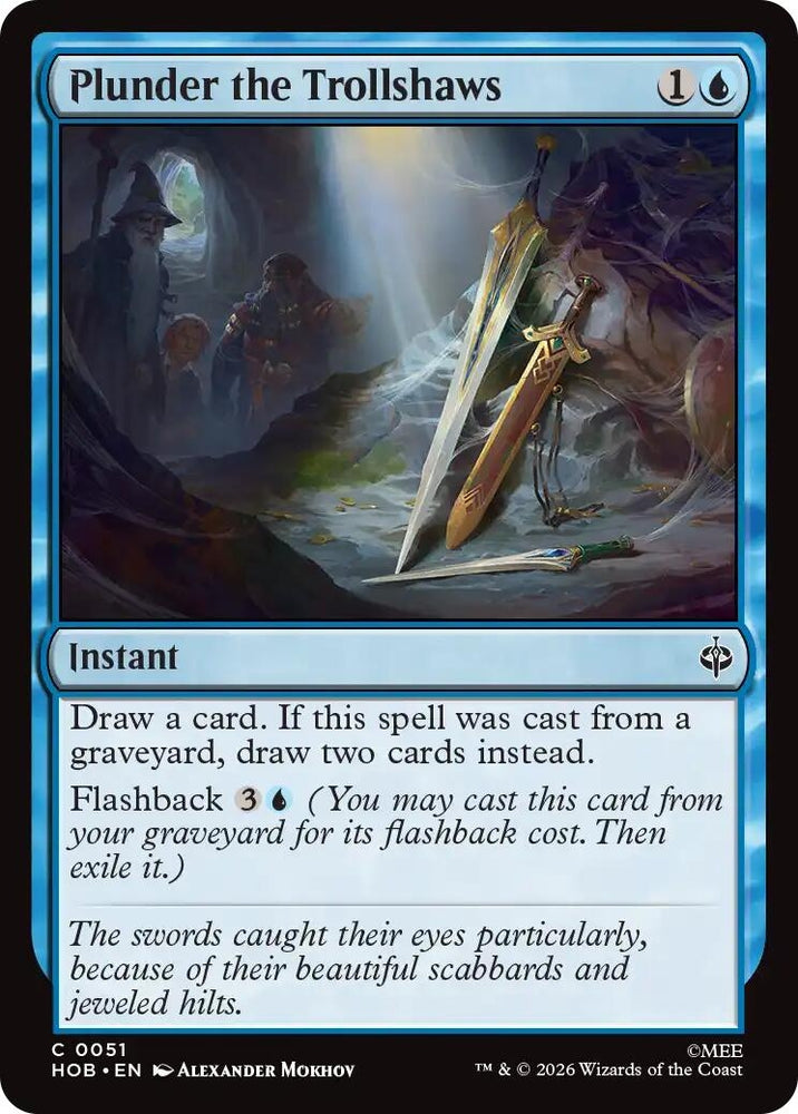 Image for Plunder the Trollshaws (51) (The Hobbit) (HOB) - Magic: The Gathering