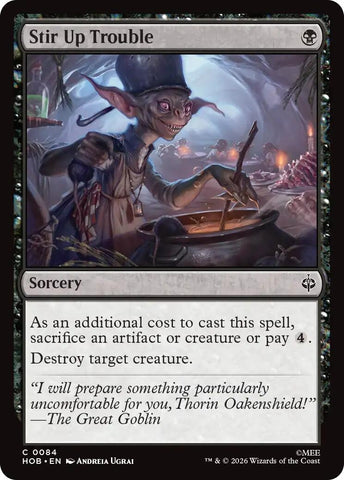Image for Stir Up Trouble (84) (The Hobbit) (HOB) - Magic: The Gathering
