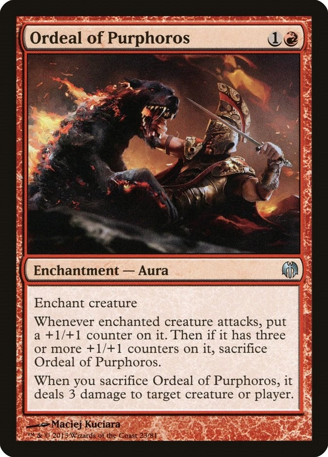 Image for Ordeal of Purphoros (23) [Duel Decks: Heroes vs. Monsters]