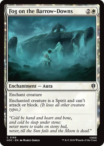 Image for Fog on the Barrow-Downs (168) (The Hobbit: Eternal-Legal) (HOC) - Magic: The Gathering