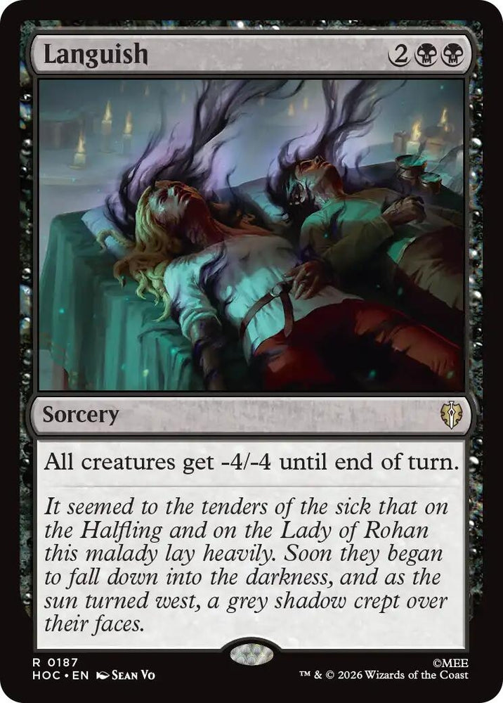 Image for Languish (187) (The Hobbit: Eternal-Legal) (HOC) - Magic: The Gathering