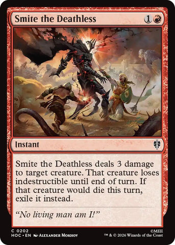 Image for Smite the Deathless (202) (The Hobbit: Eternal-Legal) (HOC) - Magic: The Gathering