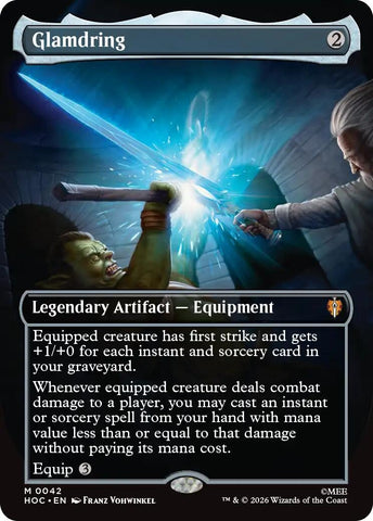 Image for Glamdring (Borderless) (42) (The Hobbit: Eternal-Legal) (HOC) - Magic: The Gathering
