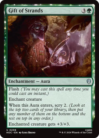 Image for Gift of Strands (208) (The Hobbit: Eternal-Legal) (HOC) - Magic: The Gathering
