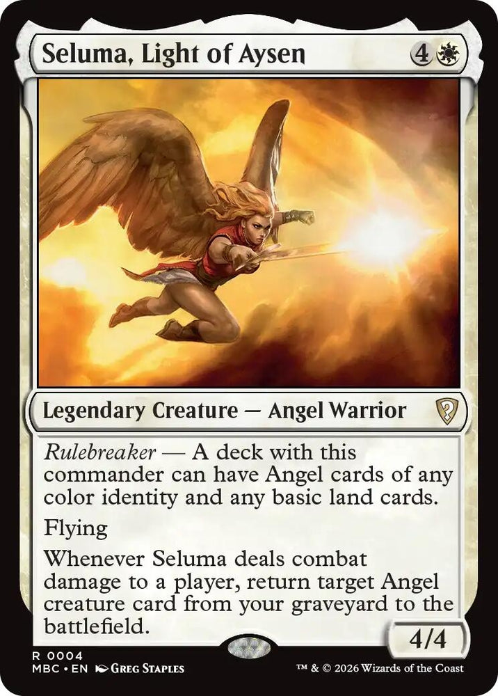 Image for Seluma, Light of Aysen (4) (Mystery Booster Commander Edition) (MBC) - Magic: The Gathering