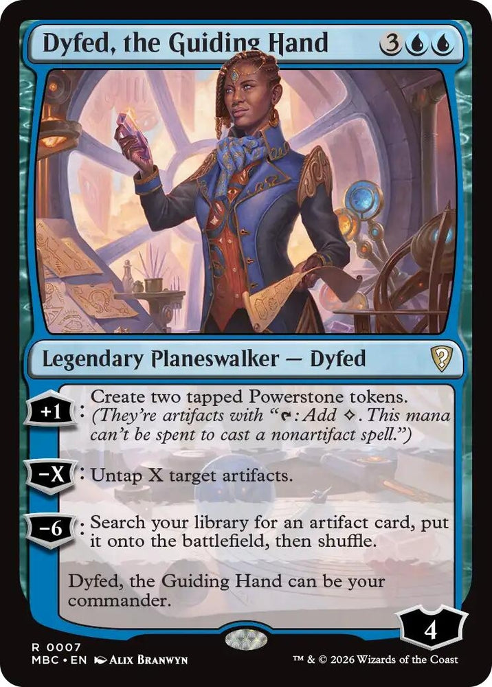 Image for Dyfed, the Guiding Hand (7) (Mystery Booster Commander Edition) (MBC) - Magic: The Gathering