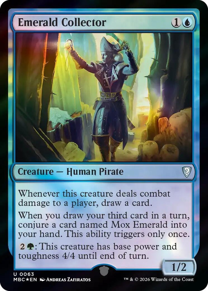 Image for Emerald Collector (63) (Mystery Booster Commander Edition) (MBC) - Magic: The Gathering