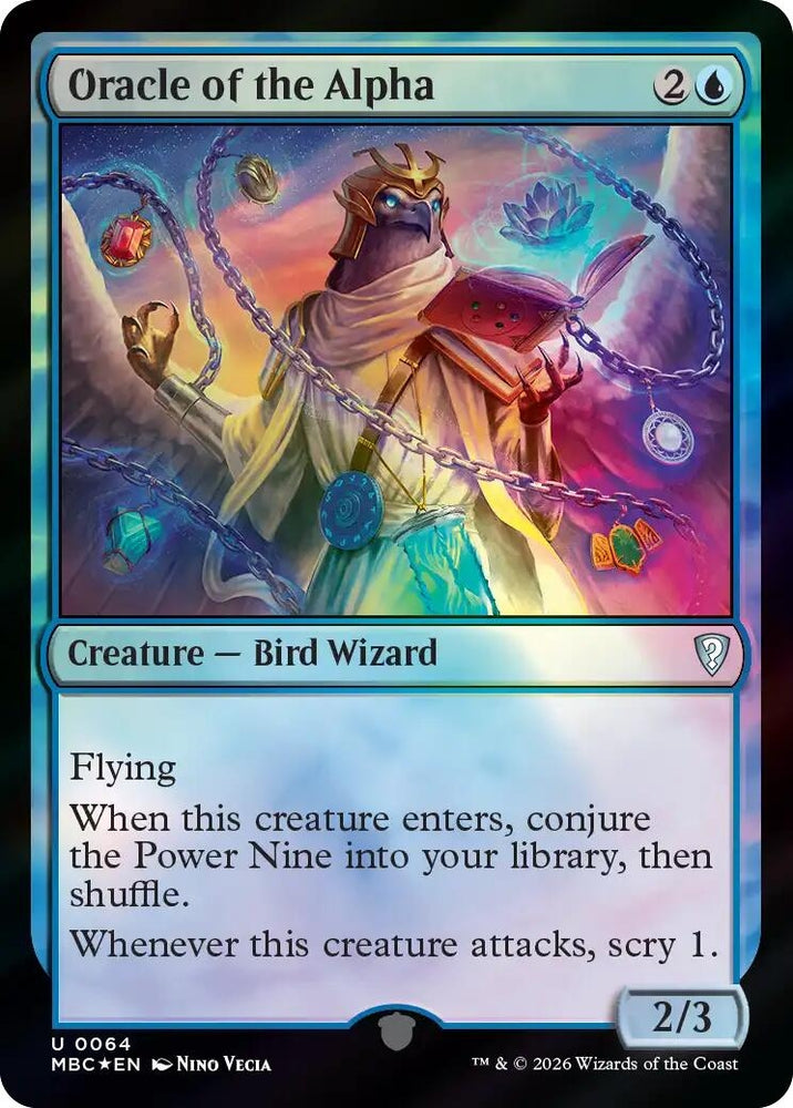 Image for Oracle of the Alpha (64) (Mystery Booster Commander Edition) (MBC) - Magic: The Gathering