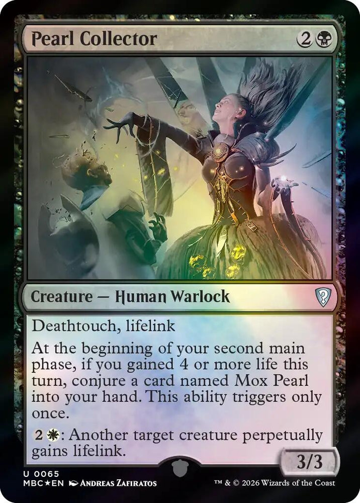 Image for Pearl Collector (65) (Mystery Booster Commander Edition) (MBC) - Magic: The Gathering