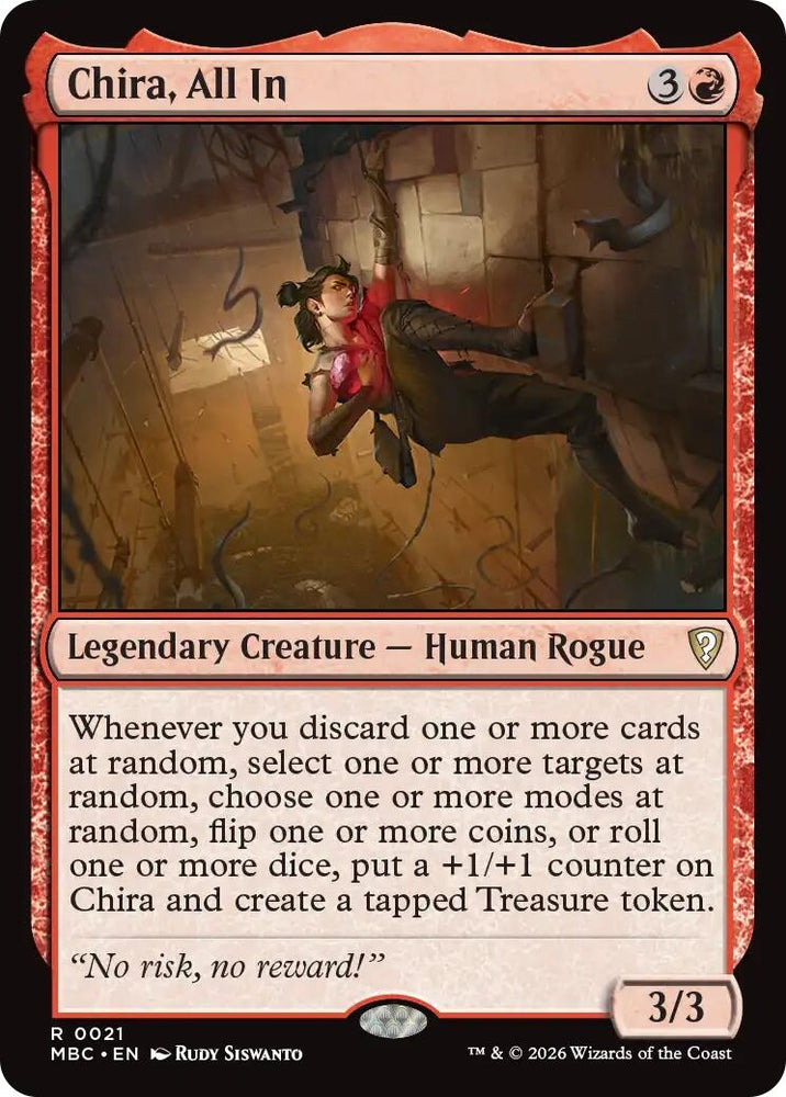 Image for Chira, All In (21) (Mystery Booster Commander Edition) (MBC) - Magic: The Gathering