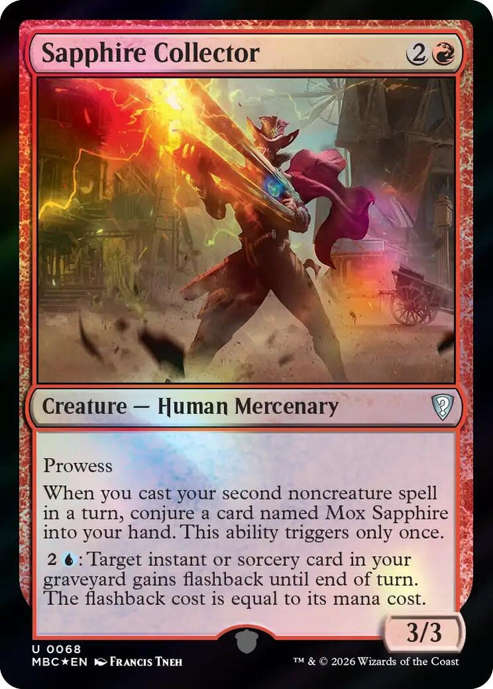 Image for Sapphire Collector (68) (Mystery Booster Commander Edition) (MBC) - Magic: The Gathering