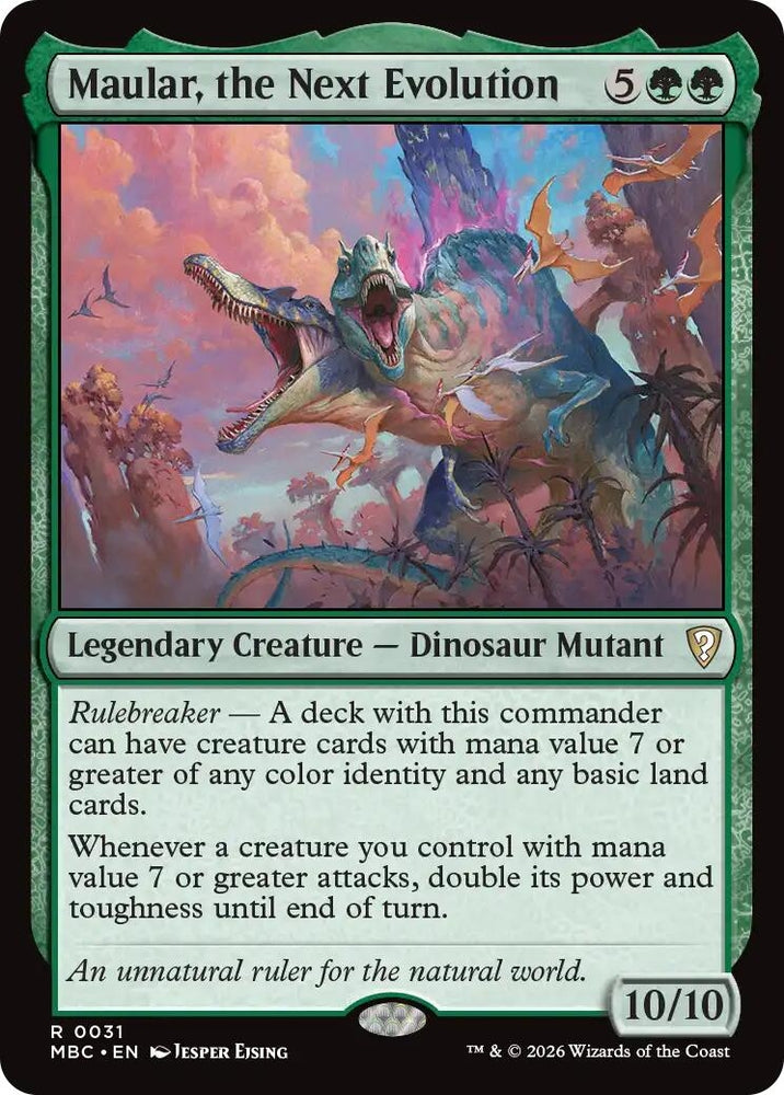Image for Maular, the Next Evolution (31) (Mystery Booster Commander Edition) (MBC) - Magic: The Gathering