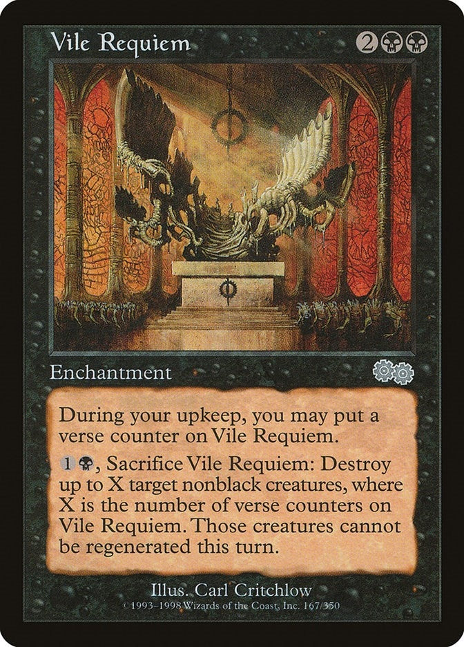 Image for Vile Requiem (167) [Urza's Saga]