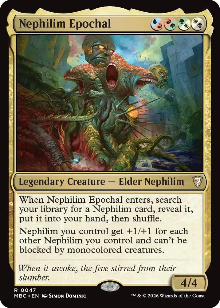 Image for Nephilim Epochal (47) (Mystery Booster Commander Edition) (MBC) - Magic: The Gathering