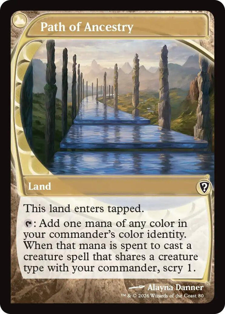 Image for Path of Ancestry (Future Sight) (80) (Mystery Booster Commander Edition) (MBC) - Magic: The Gathering