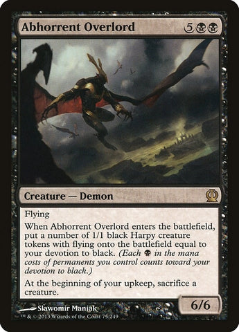 Image for Abhorrent Overlord (75) [Theros]
