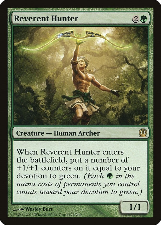 Image for Reverent Hunter (173) [Theros]