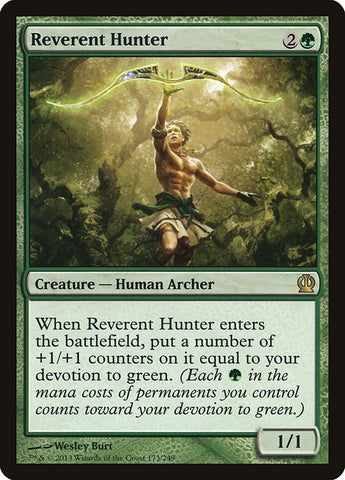 Image for Reverent Hunter (173) [Theros]