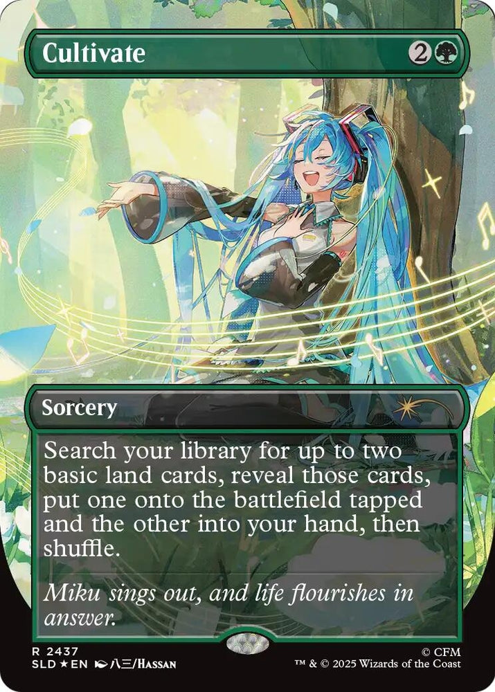 Image for Cultivate (2437) (2437) (Secret Lair Drop Series) (SLD) - Magic: The Gathering