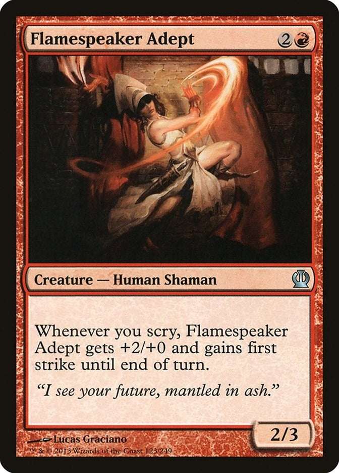 Image for Flamespeaker Adept (123) [Theros]