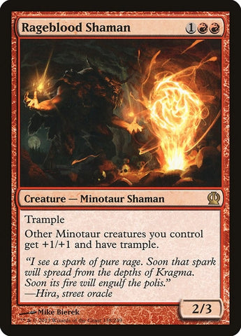Image for Rageblood Shaman (138) [Theros]