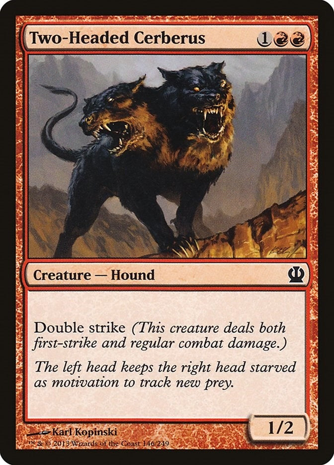Image for Two-Headed Cerberus (146) [Theros]