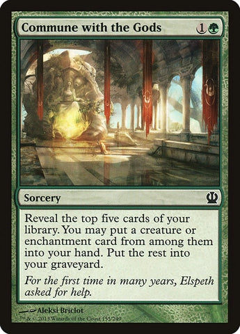 Image for Commune with the Gods (155) [Theros]