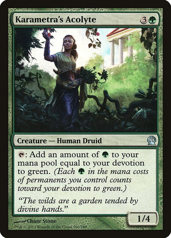 Image for Karametra's Acolyte (160) [Theros]