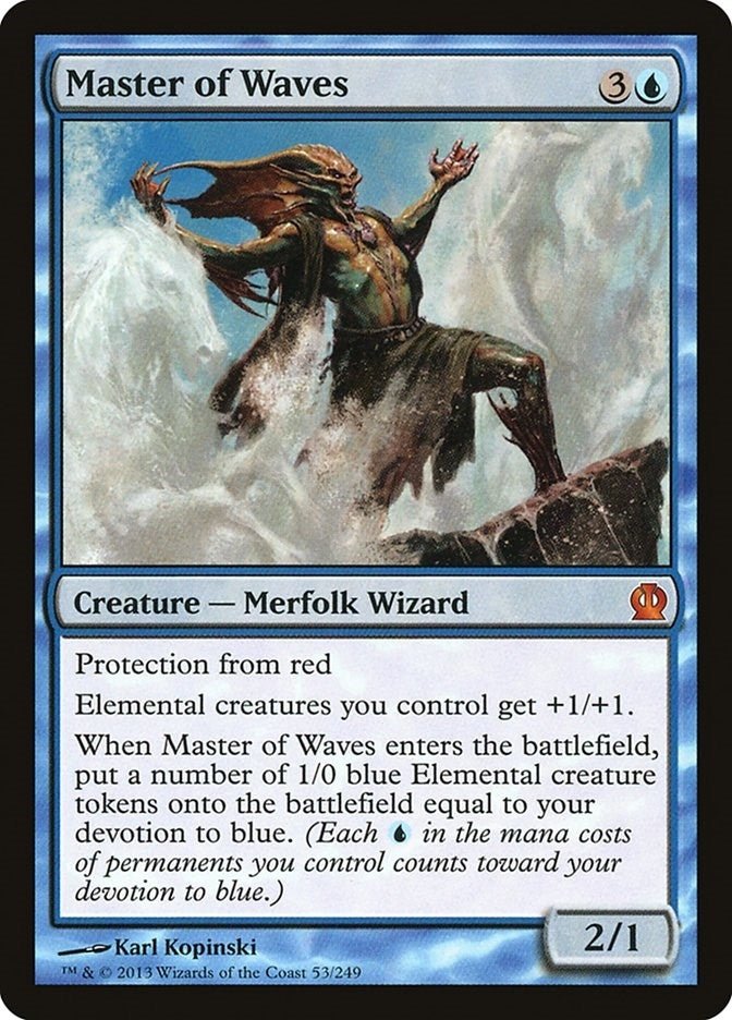Image for Master of Waves (53) [Theros]